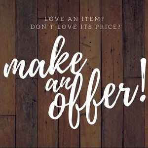 Open to offers!